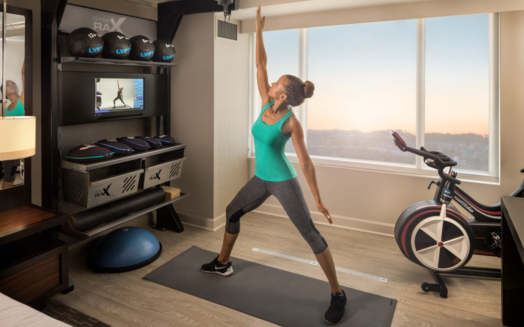 Aktiv Solutions’ Virtual Training Platform Powers Hilton’s Innovative “Five Feet to Fitness” In-Room Fitness Offering