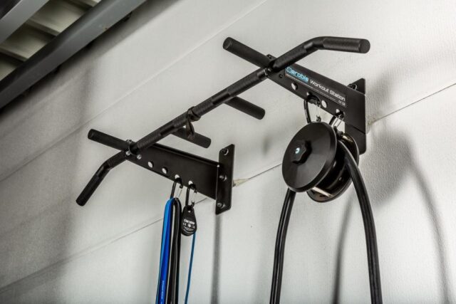 Aerobis multi workout station and pull up bar for home gym