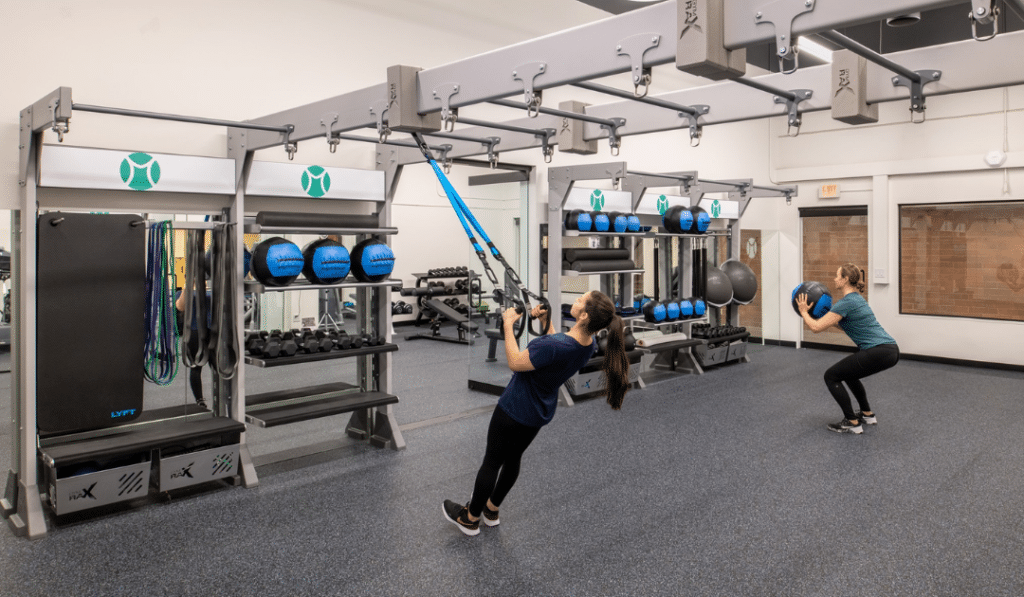 Mountain Park gym design court conversion