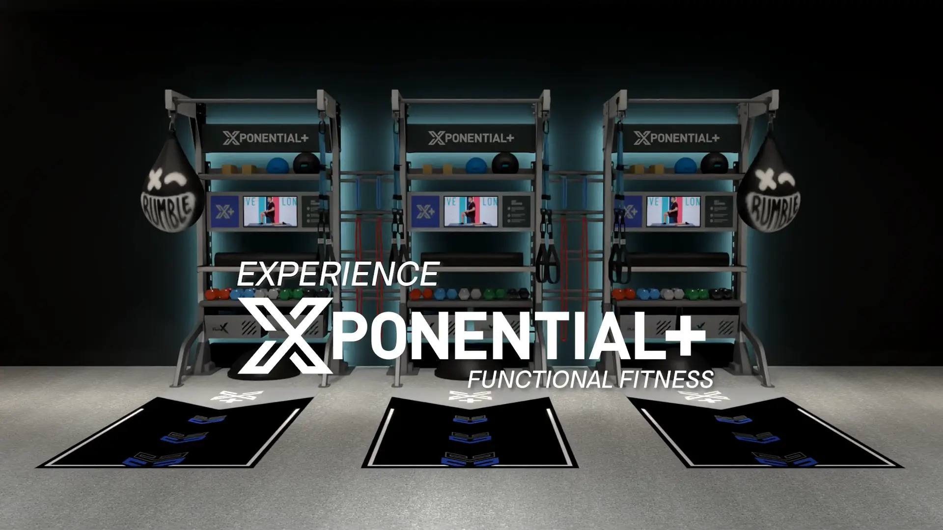 Xponential+ functional fitness video.