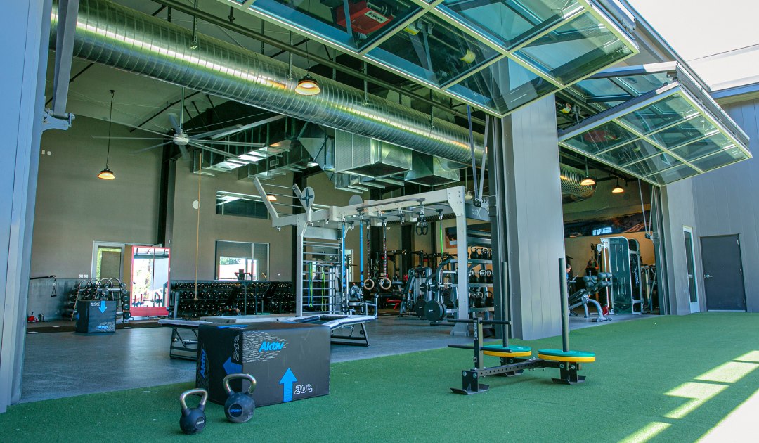 Camp 1 outdoor fitness area