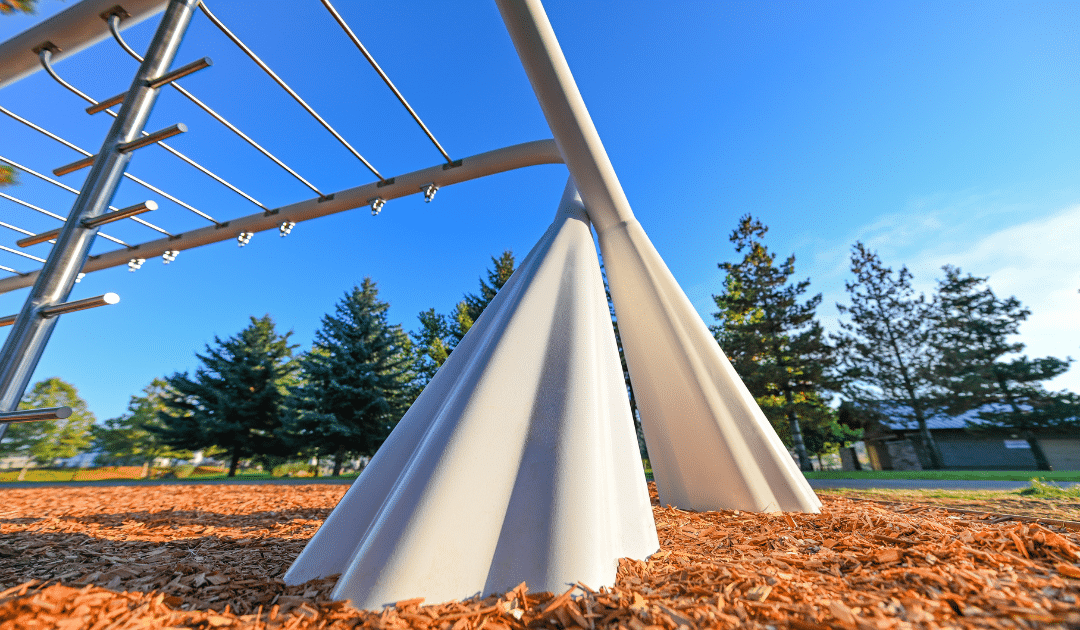 Ecosystem outdoor gym. 