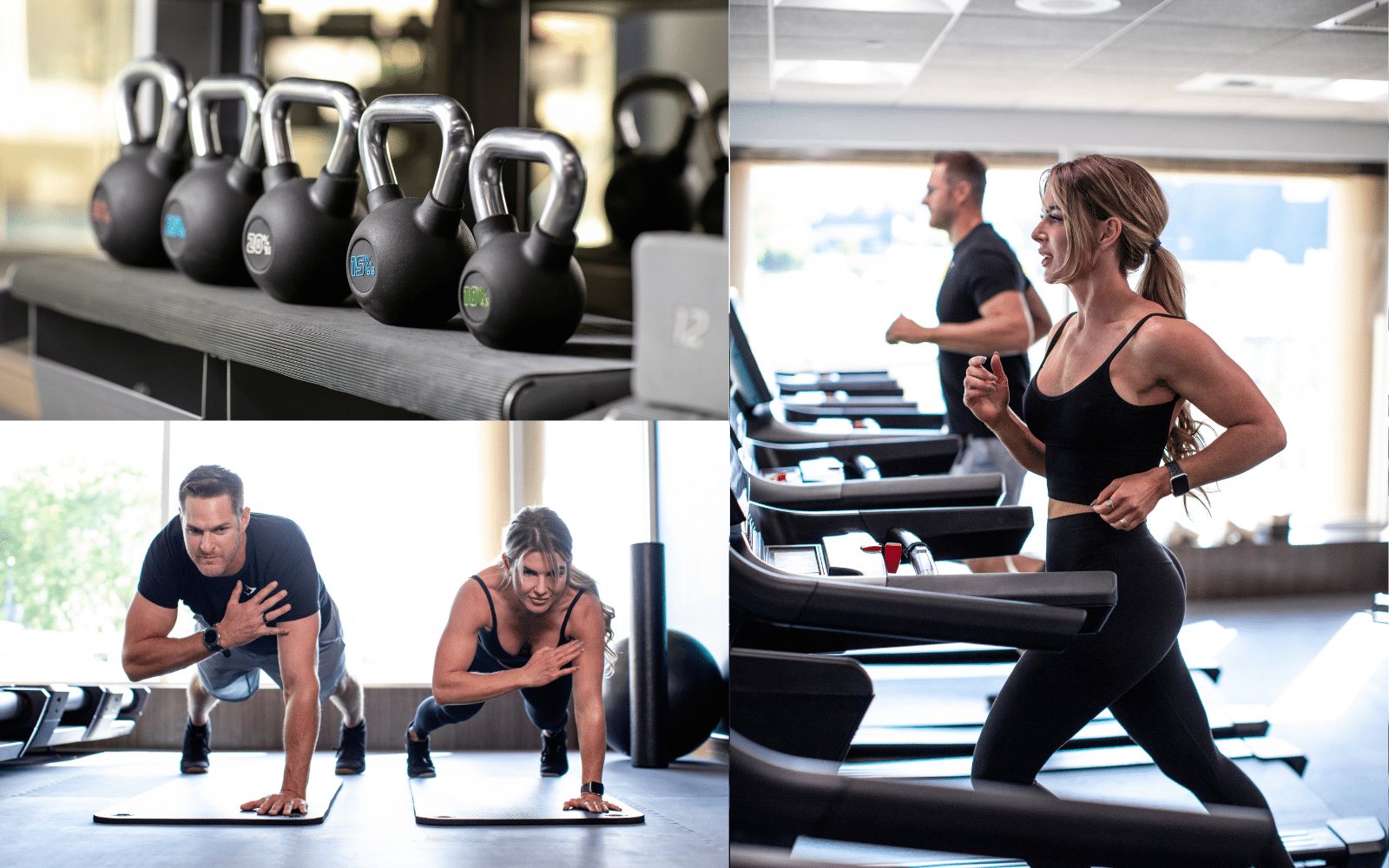 hotel gym partner workout